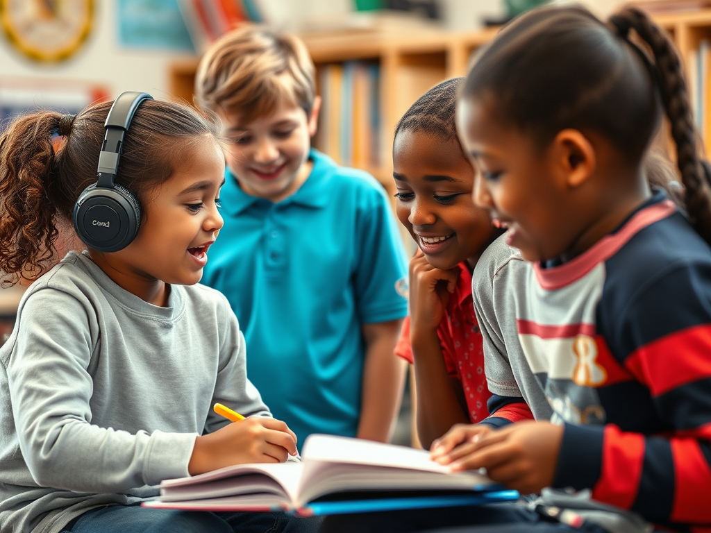 Empowering Young Minds: How 4th Graders Embraced Audiobooks, Journaling, and Sharing Their Work